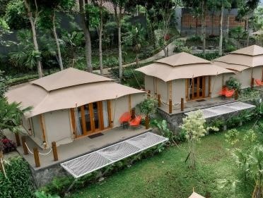 tempat gathering di puncak